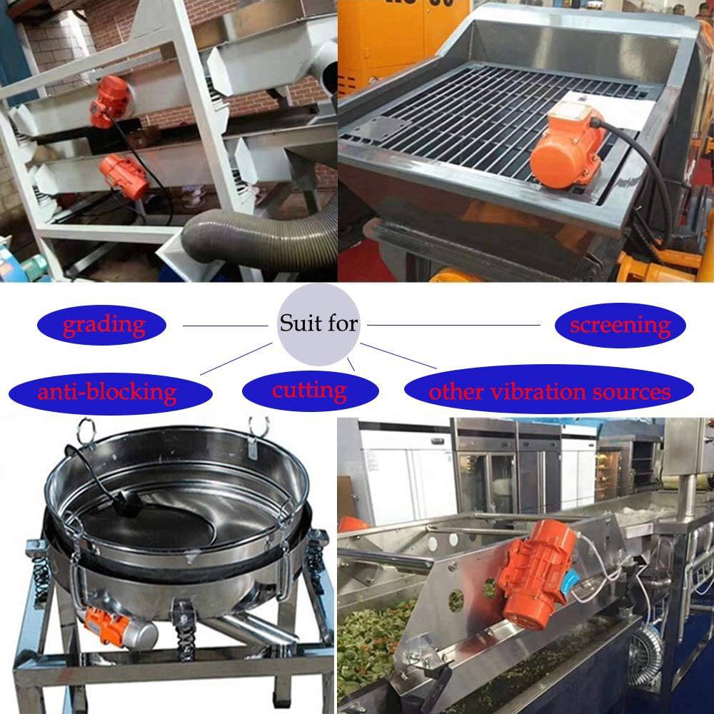 HSING - Motor de vibración vibrador de hormigón de 100 W con controlador de velocidad, vibradores de hormigón monofásicos de 110 V CA 3600 rpm para mesa vibradora (100 W + controlador) - DIGVICE MX