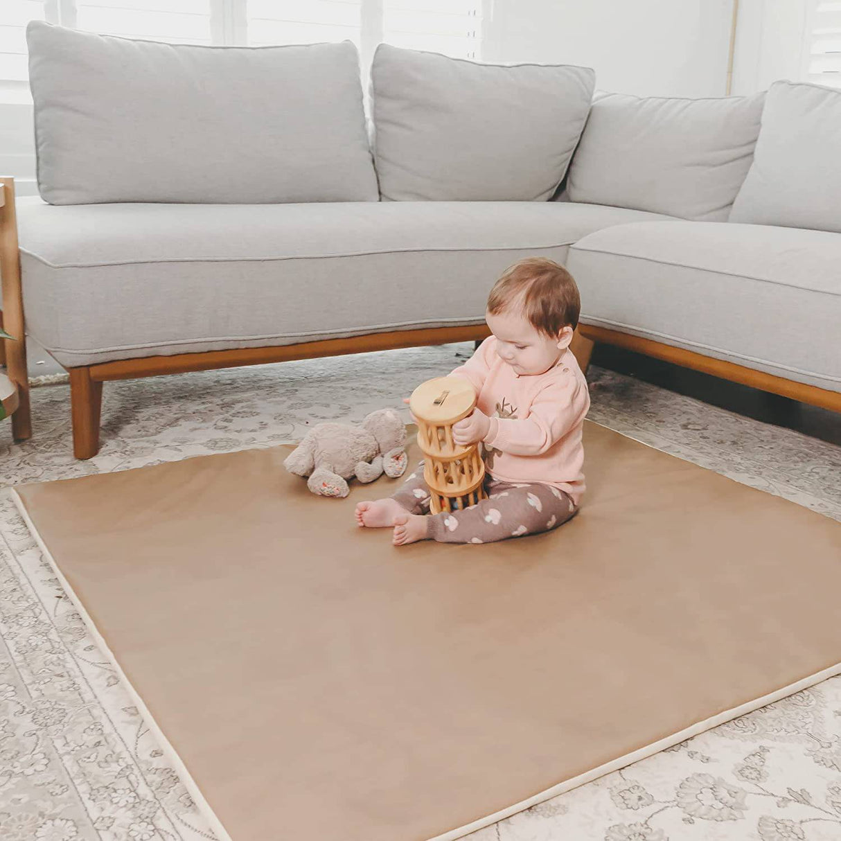 Gahroo - Tapete de cuero vegano para bebés - DIGVICE MX