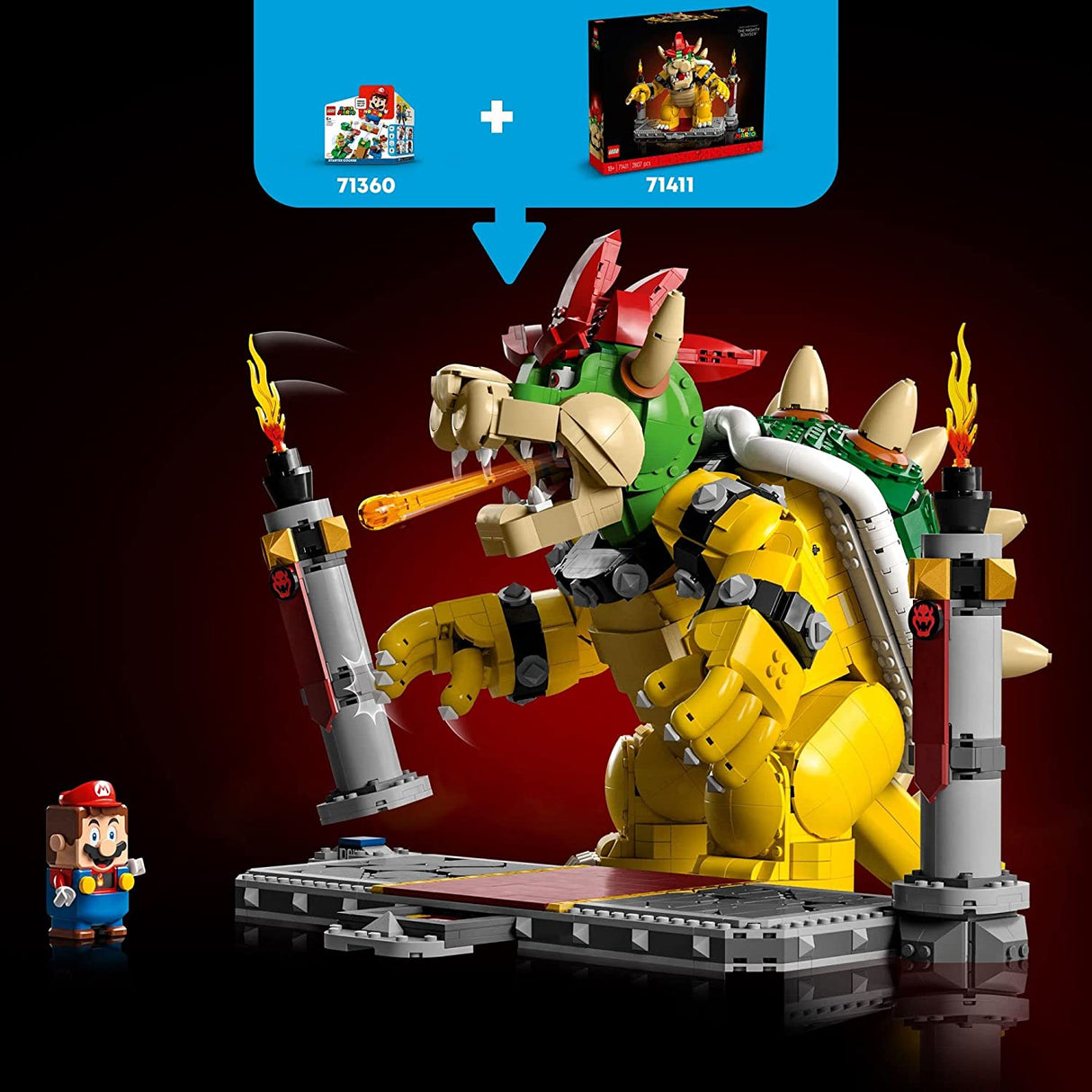 LEGO Super Mario The Mighty Bowser 71411 (2807 piezas)