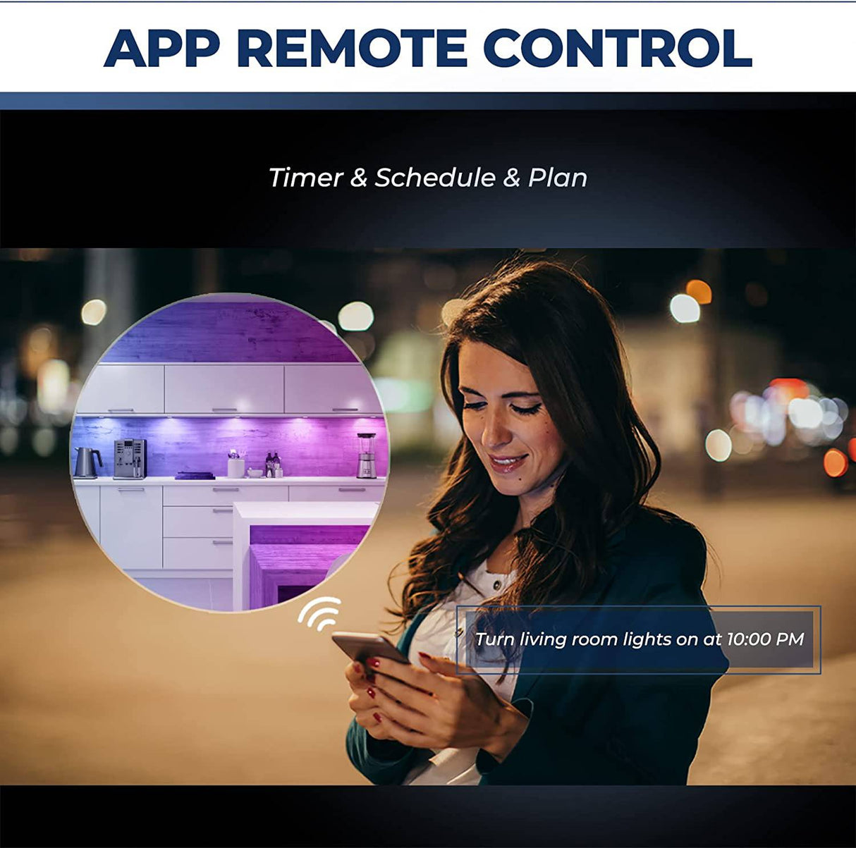 LIGHTINGINSIDE - Bombilla inteligente GU10, ángulo de haz de 38°, WiFi 2700-6500K+RGB bombilla LED que cambia de color funciona con Alexa y Google Home, equivalente a 50 W 5 W 420 lm, bombilla de luz de pista regulable, 6 unidades (paquete de 1) - DIGVICE MX