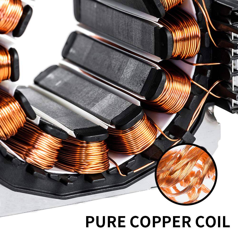 TOAUTO - Vibrador de hormigón Motor de vibración 100W AC 110V 3600rpm Vibradores vibradores de aleación de aluminio para mesa agitadora (100W) - DIGVICE MX