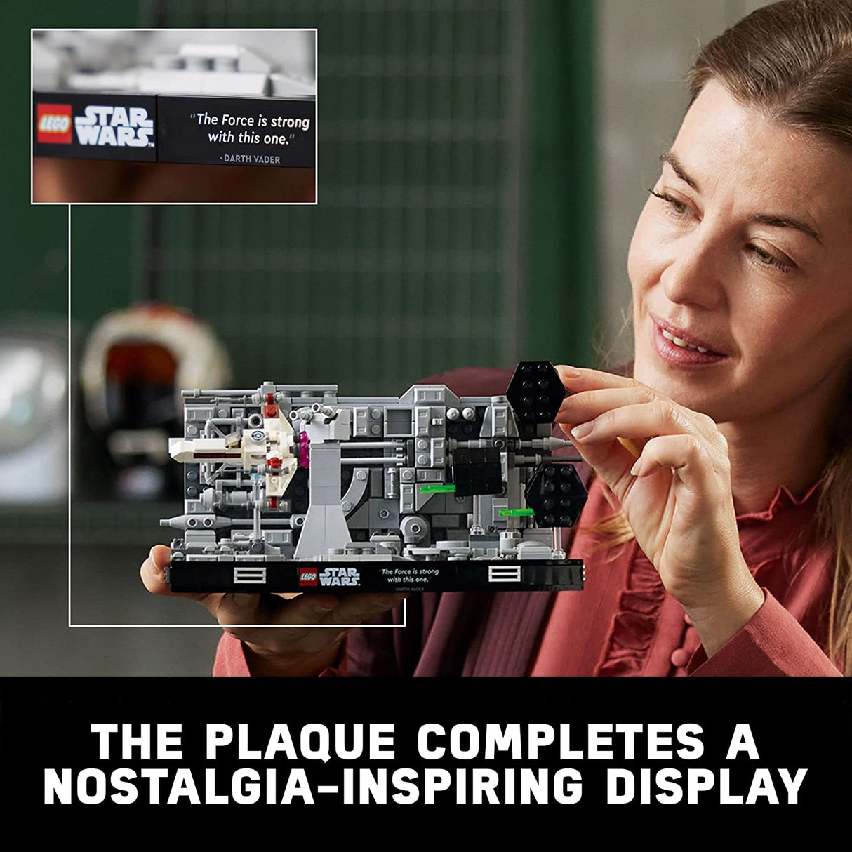 LEGO Star Wars Death Star Trench Run Diorama 75329 Juego de construcción para adultos (665 piezas)