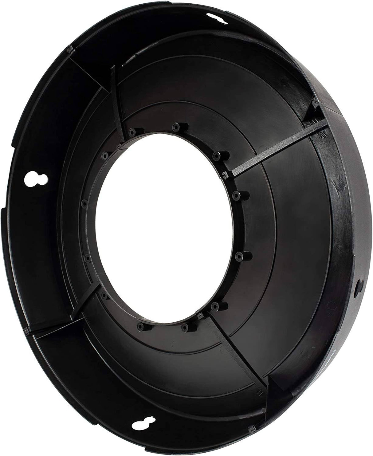 Retrospec - Base de pelota de ejercicio - Accesorio de pelota de entrenamiento - Alternativa a la silla de escritorio de oficina, pelota de embarazo, pilates y yoga - Se adapta a pelotas suizas de 55, 65, 75 cm - Compatible con bandas de resistencia