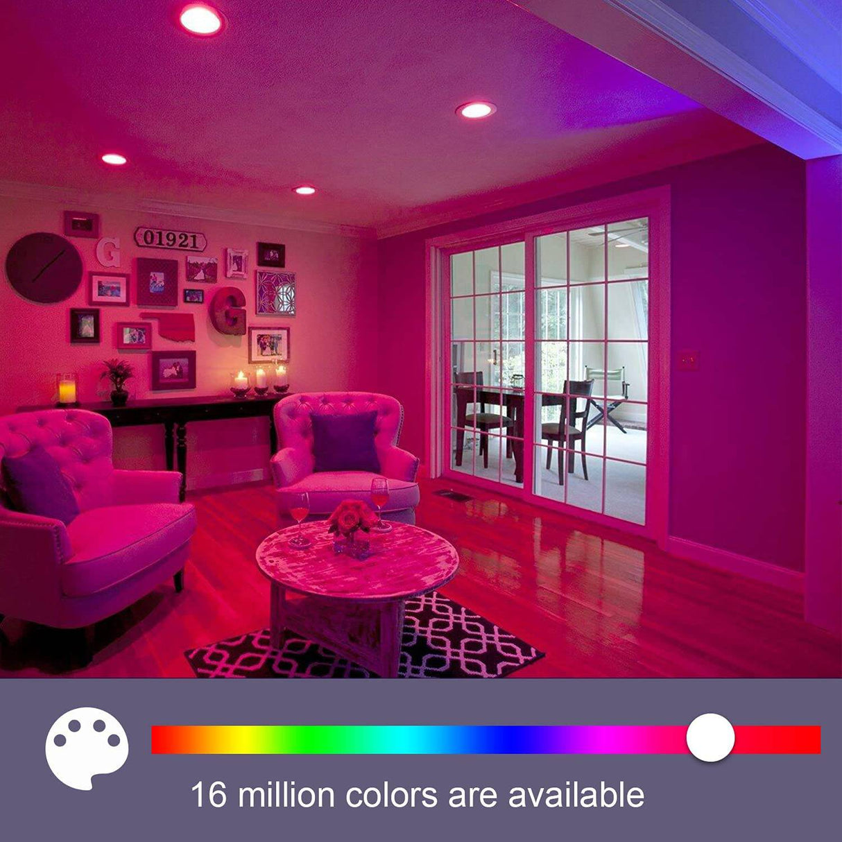 Minoston Bombilla inteligente, bombilla LED Alexa WiFi, cambio de color A19 RGBCW, 2700K-6500K multicolor regulable, funciona con Alexa y Google Assistant, 2,4 GHz, 800 lm, 9 W, E26, no requiere concentrador (MB10TW) - DIGVICE MX