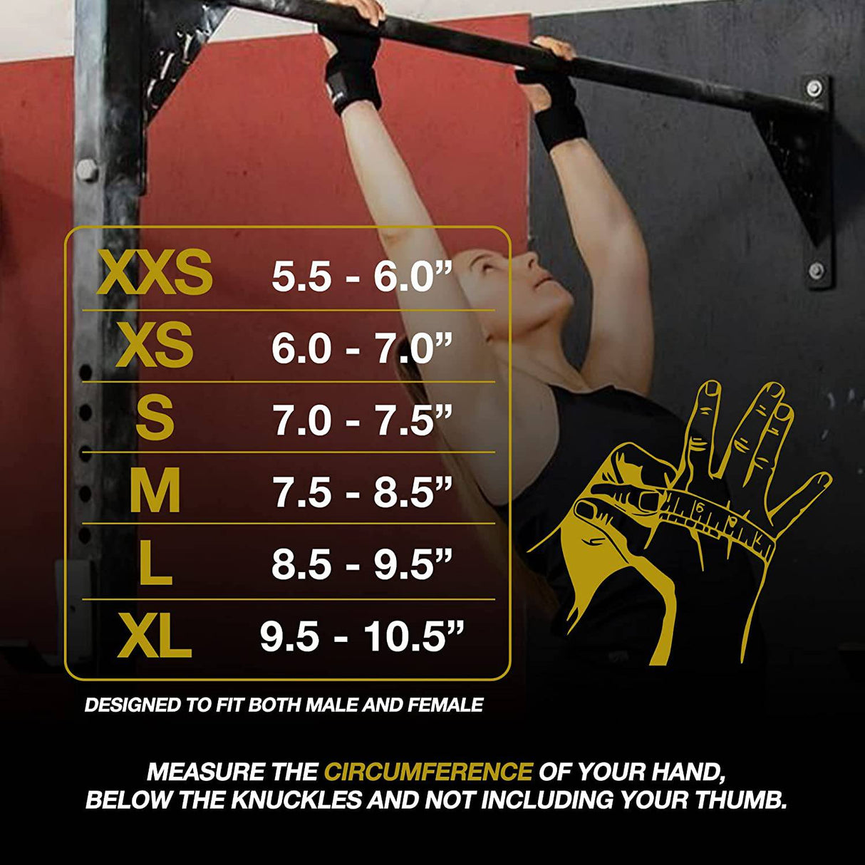 Fit Active Sports - Guantes de entrenamiento de levantamiento de pesas ventilados con muñequeras integradas para hombres y mujeres: ideales para gimnasio, entrenamiento cruzado, soporte de manos y levantamiento de pesas.