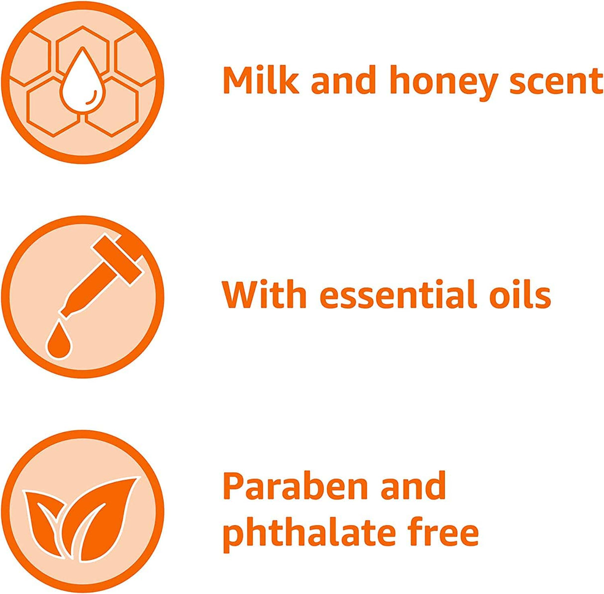 Amazon Basics Baño de burbujas de leche y miel, 32 onzas líquidas, 1 paquete