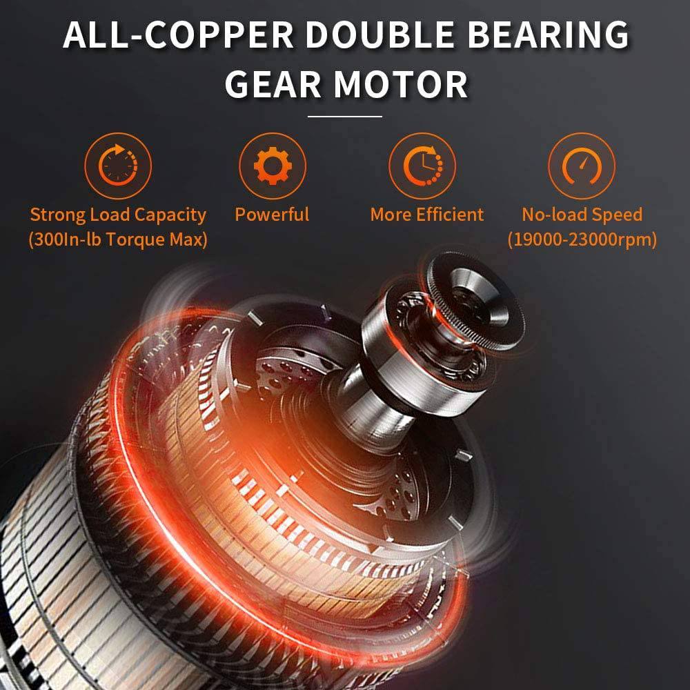 WAKYME - Juego de brocas inalámbricas con 2 baterías, taladro eléctrico de 12,6 V, 30 NM, 18 +1, portabrocas sin llave de 3/8 pulgadas, taladro eléctrico LED integrado - DIGVICE MX