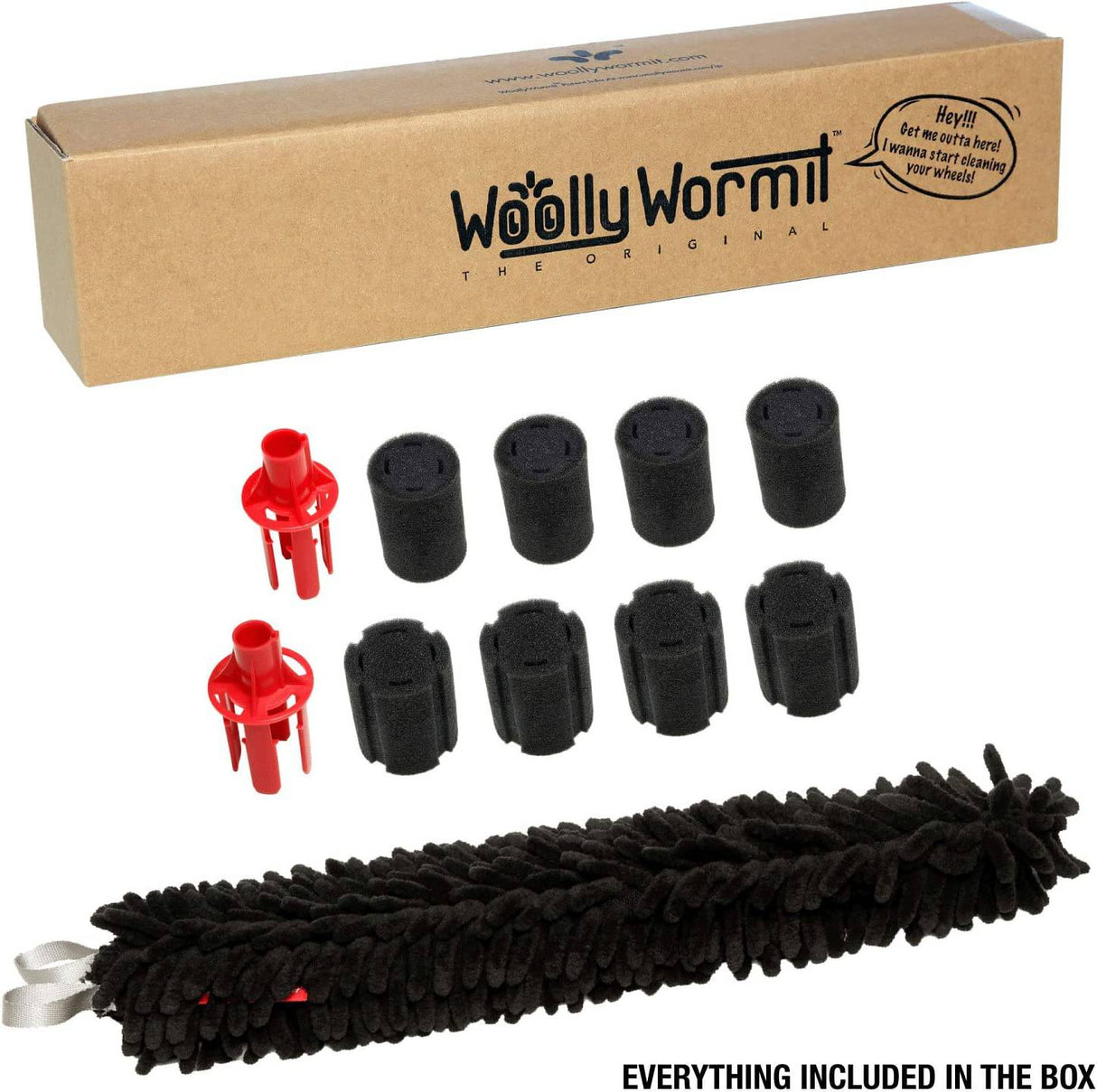 WOOLLYWORMIT Kit de detalles para cepillos de ruedas para autos - Kit de lavado de autos para tuercas de llanta y limpiador de ruedas - Kit de limpieza para autos - Suministros de limpieza para autos - Juego de cepillos para lavado de autos