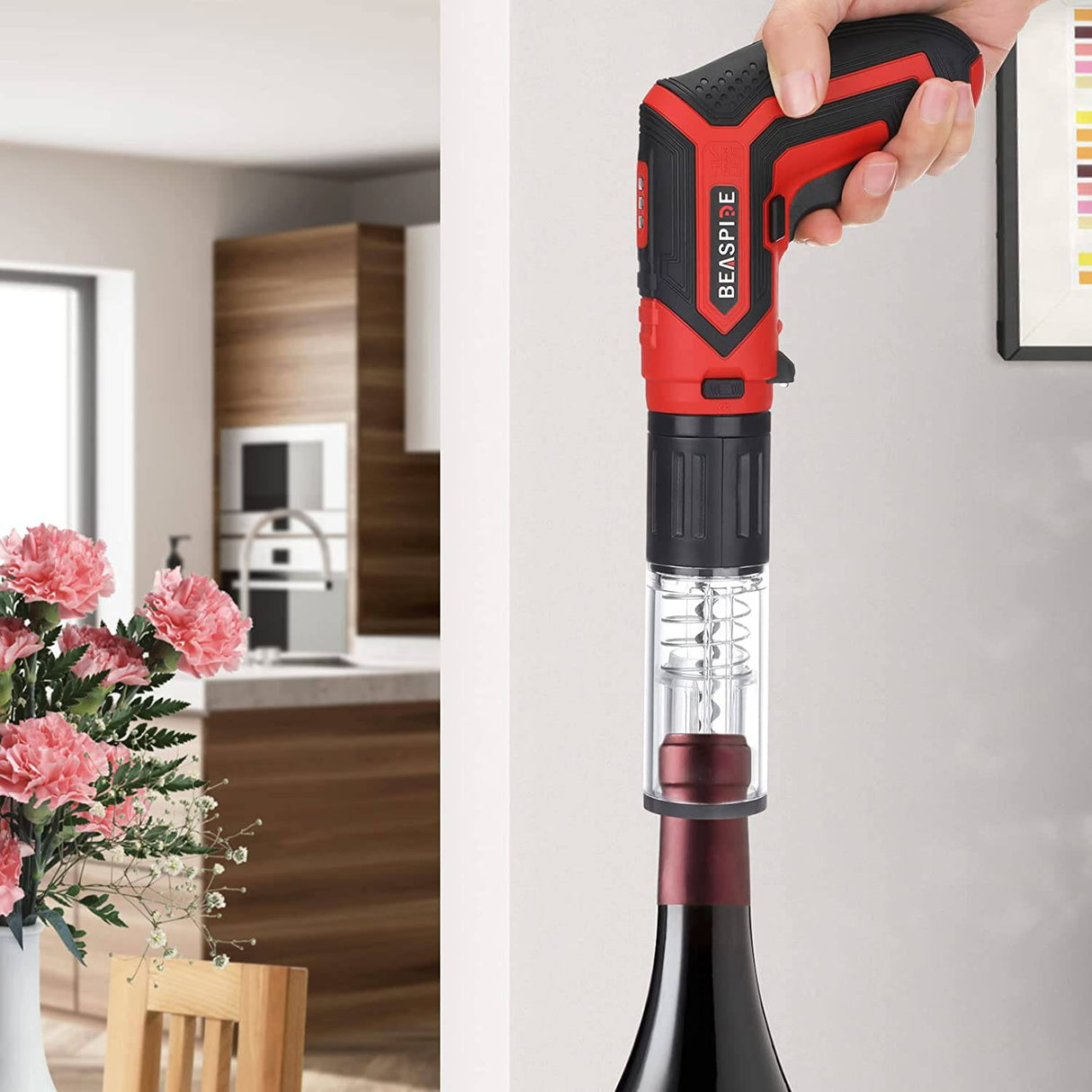 Beaspire Kit de destornillador inalámbrico multifunción 5 en 1, destornillador eléctrico magnético recargable eléctrico de 4 V 1,5 Ah, con 26 puntas de destornillador y extensión de broca, accesorio y bolsa de transporte - DIGVICE MX