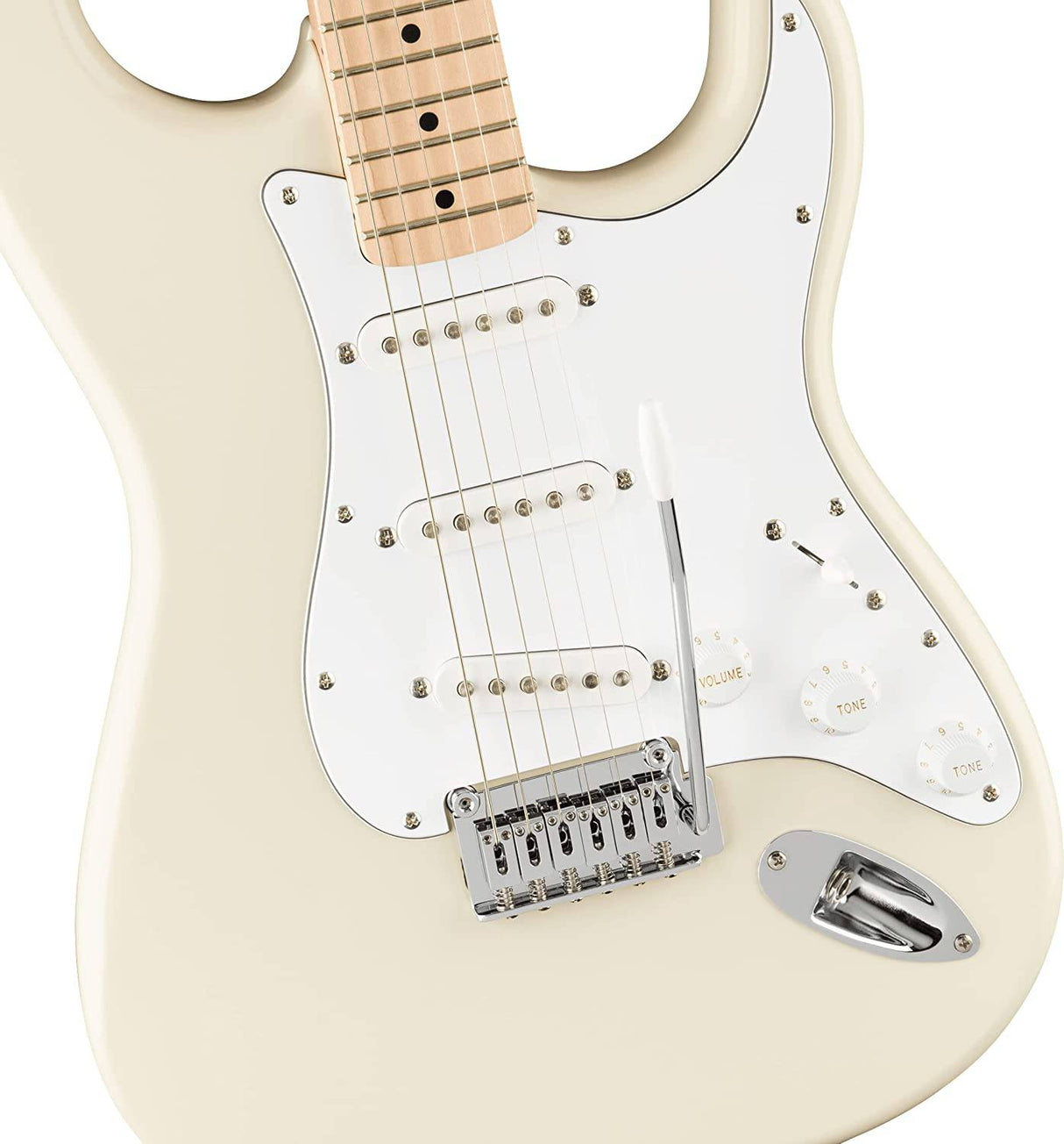 Squier by Fender Affinity Series Stratocaster, Maple fingerboard, Olympic White