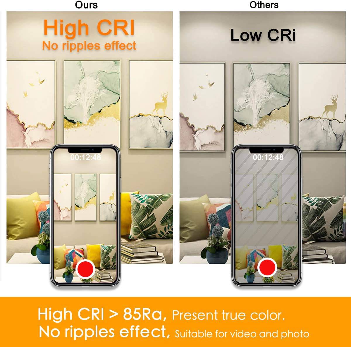 ILC - Bombilla LED que cambia de color RGBW controlada por aplicación, sincronización con música, regulable RGB multicolor equivalente a 60 W E26 tornillo Edison (2 unidades) - DIGVICE MX