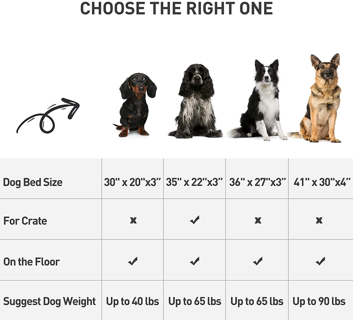 MIHIKK Cama ortopédica para perros para perros medianos y grandes, de espuma tipo caja de huevos con cubierta impermeable extraíble, lavable a máquina. Tamaño: 35 x 22 x 3 pulgadas - DIGVICE MX