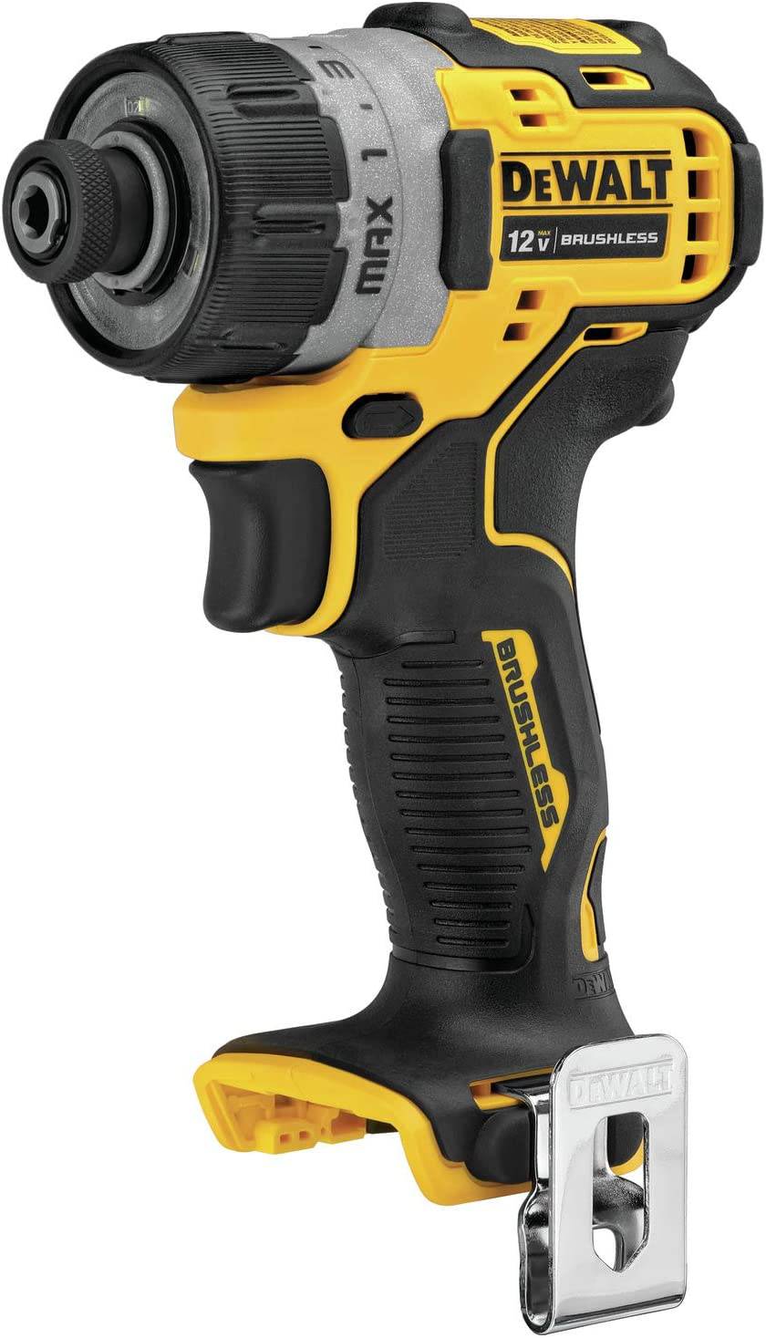 DEWALT XTREME 12V MAX* Destornillador inalámbrico, 1/4 de pulgada, solo herramienta (DCF601B) - DIGVICE MX