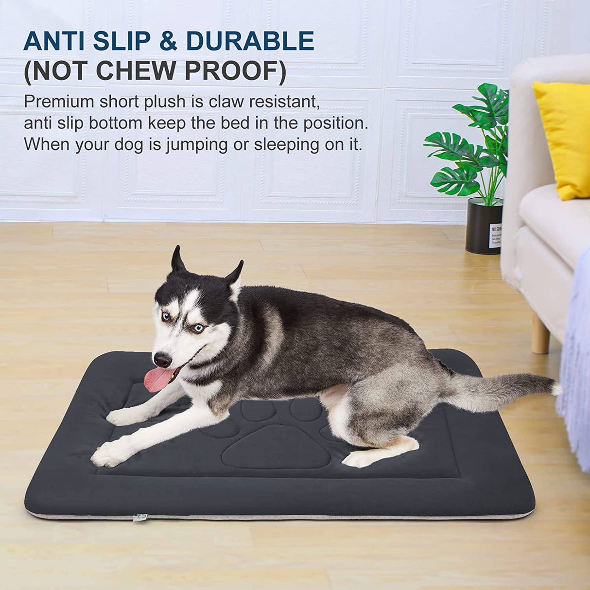 Hero Dog - (L) - Cama grande para perro, alfombrilla para cama de perro, lindas camas para mascotas para perros medianos, grandes y extragrandes, colchón lavable para dormir para perros con parte inferior antideslizante - DIGVICE MX