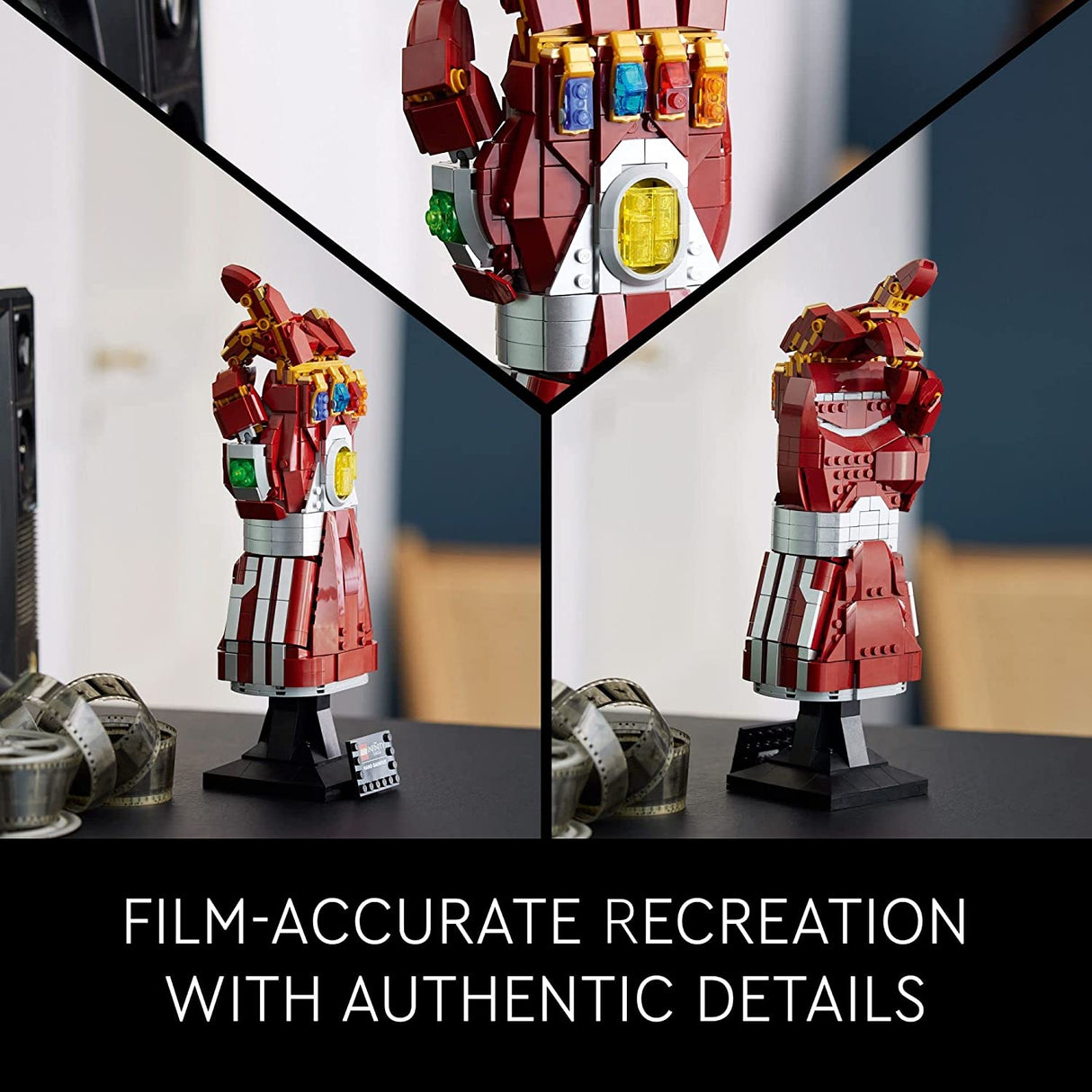 LEGO Marvel Nano Gauntlet 76223 Iron Man Building Set para adultos (680 piezas)