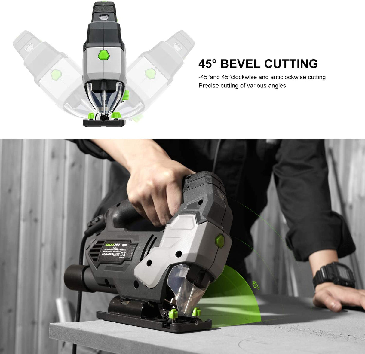 Sierra de calar GALAX PRO 6.5 Amp 3000 SPM - DIGVICE MX