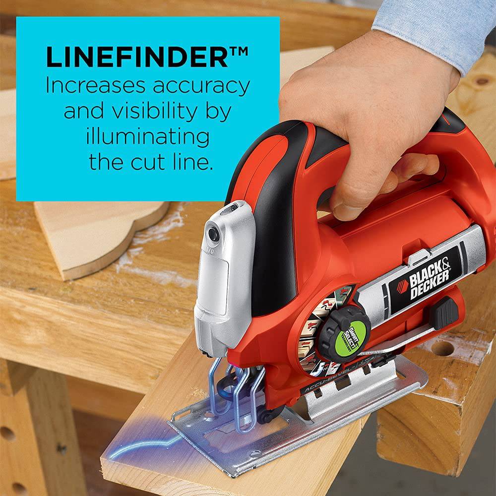 Sierra caladora BLACK+DECKER, 6,0 amperios (JS670V) - DIGVICE MX