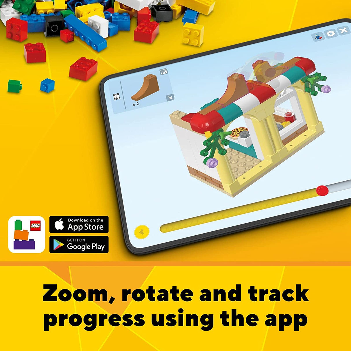 LEGO Creator 3in1 White Rabbit 31133 Juego de juguetes de construcción para niños, niños y niñas a partir de 8 años (258 piezas)