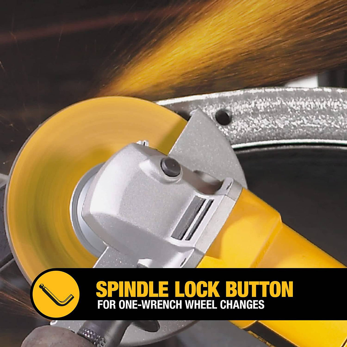 DEWALT Kit de herramientas para amoladora angular con bolsa y ruedas de corte, 7 pulgadas, 13 amperios (DW840K) - DIGVICE MX