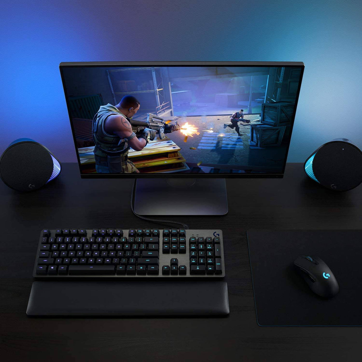 Logitech G703 - Ratón inalámbrico para juegos Lightspeed con sensor Hero 25K, compatible con PowerPlay, Lightsync RGB, ligero 95G+10G opcional, 100-25, 600 DPI, empuñaduras laterales de goma - Negro