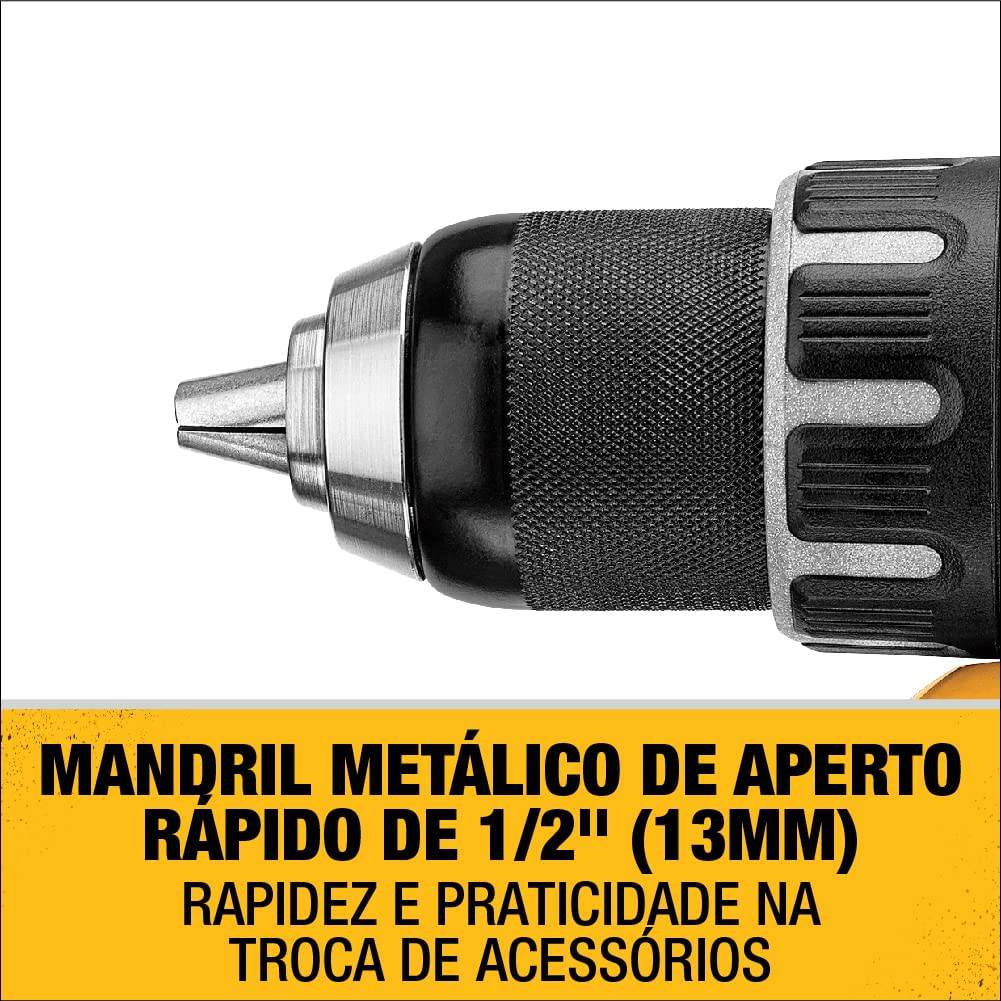 DEWALT 20V MAX XR Taladro/destornillador sin escobillas, compacto, solo herramienta (DCD791B) - DIGVICE MX