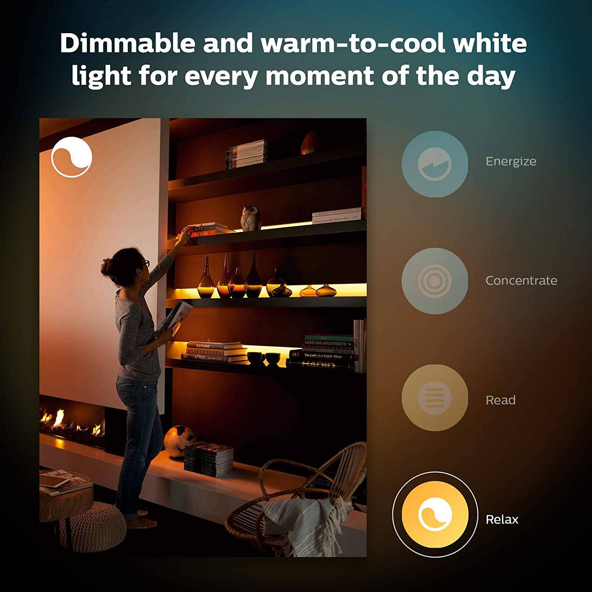 Philips Hue Bluetooth Smart Lightstrip Plus Kit base de 2 m/6 pies con enchufe, (Voz compatible con Amazon Alexa, Apple Homekit y Google Home) - DIGVICE MX