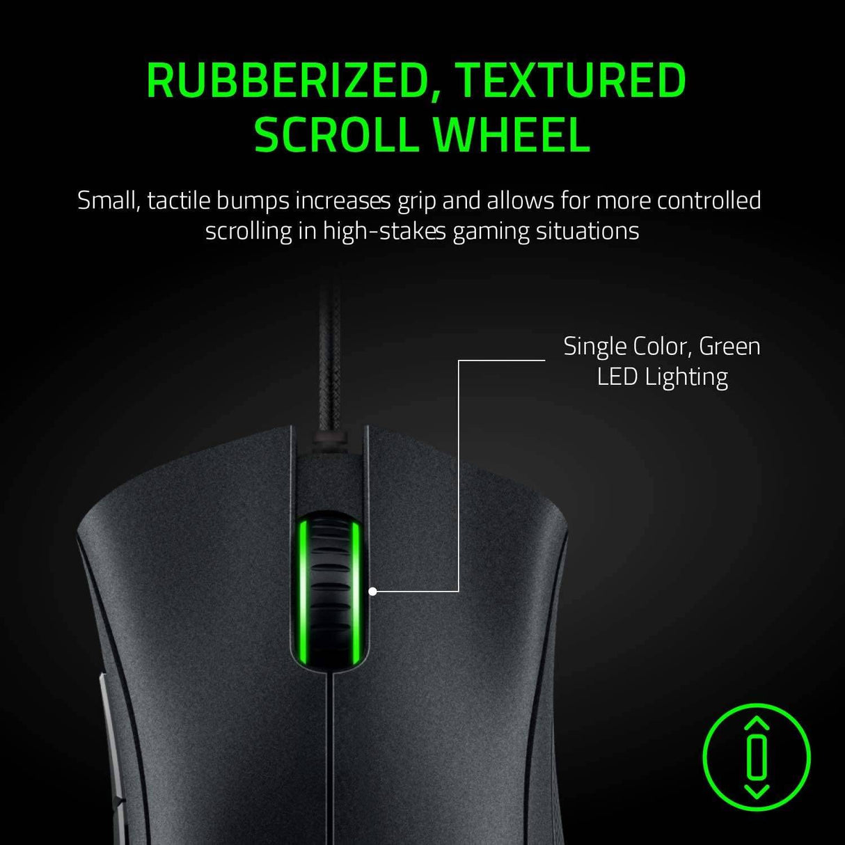 Razer DeathAdder Essential - Ratón para juegos: Sensor óptico de 6400 DPI - 5 botones programables - Interruptores mecánicos - Empuñaduras laterales de goma - Negro clásico