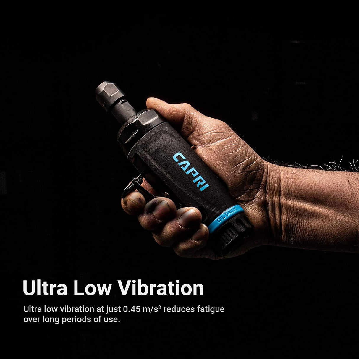 Capri Tools 1/4 pulg. 1 HP Amoladora de troquel recto de aire (CP32500) - DIGVICE MX