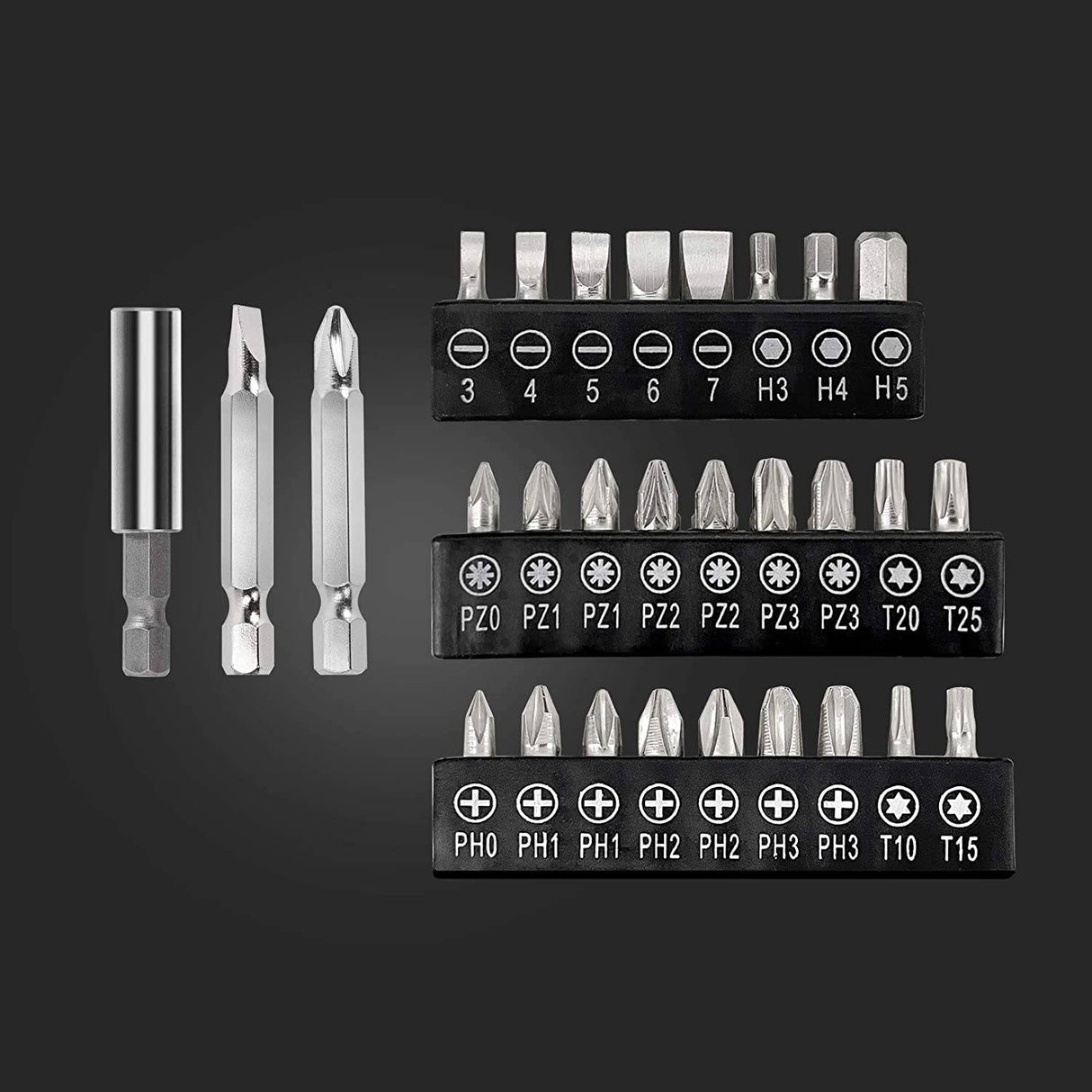 TODOCOPE Destornillador eléctrico 4 en 1 inalámbrico, 4V MAX 1500mAh Li-ion Destornillador inalámbrico recargable, con 4 accesorios multifunción y cargador - DIGVICE MX