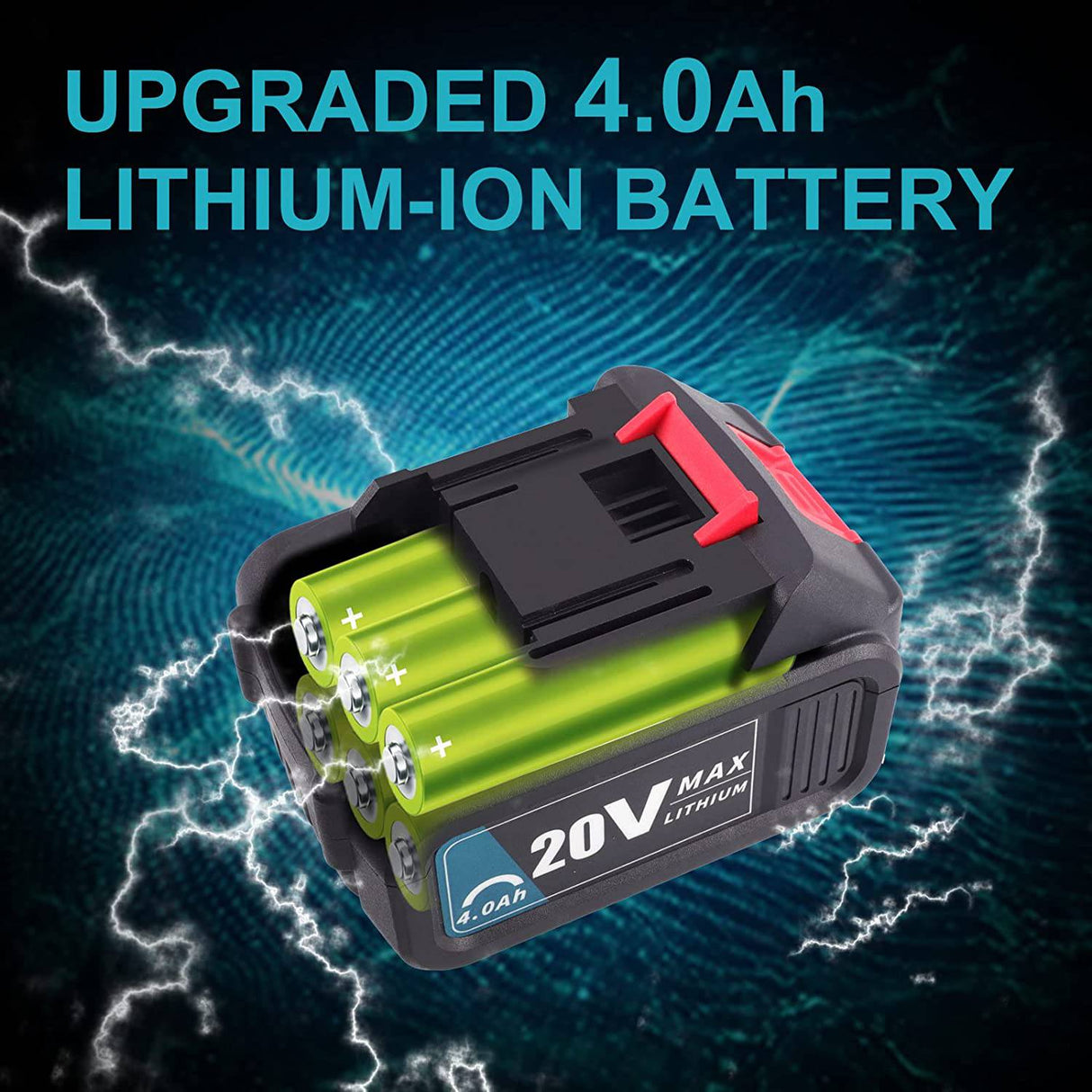 COMOWARE Kit de amoladora angular inalámbrica sin escobillas de 20 V, 4-1/2 pulgadas, herramienta de amoladora angular ligera con batería de iones de litio de 4,0 Ah y cargador rápido, posición ergonómica del botón para reducir la presión de la mano - DIGVICE MX