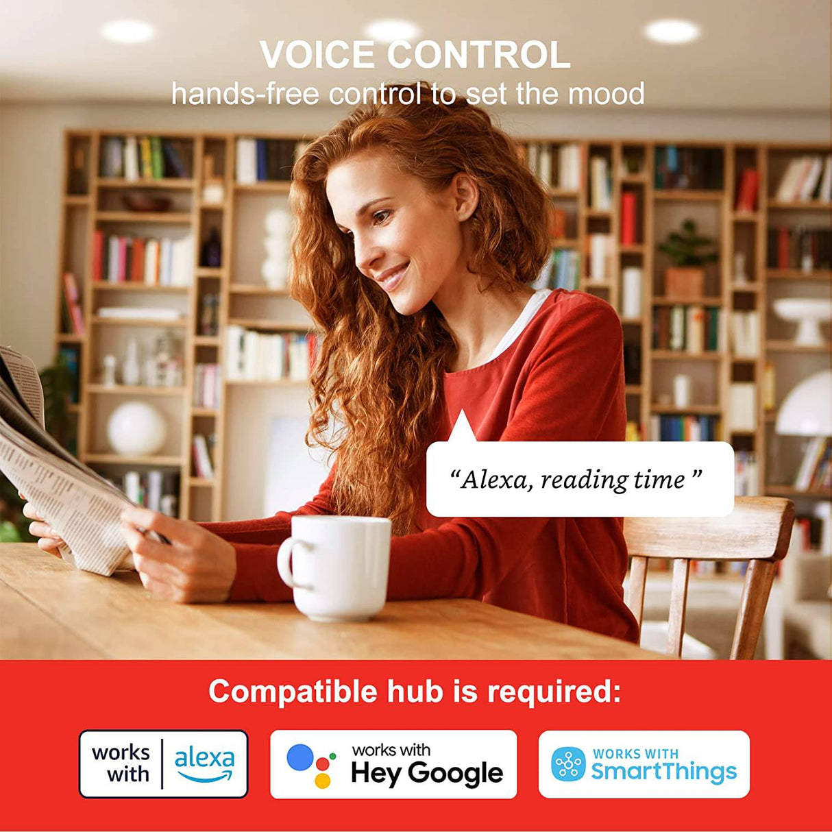 Sengled Bombilla inteligente , requiere concentrador Zigbee, bombilla inteligente funciona con Alexa, Google Home, SmartThings, Homekit y Siri, bombilla de luz de inundación regulable BR30 para latas, blanco suave 2700 K, 650 LM, 9 W, paquete de 4 - DIGVICE MX