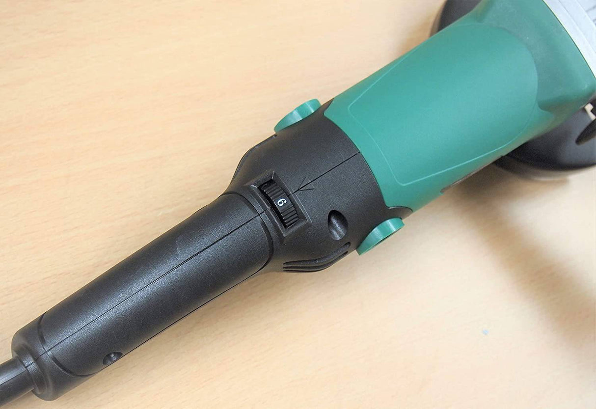 Hoteche - Amoladora angular eléctrica de velocidad variable de 4-1/2 pulgadas, empuñadura de gatillo, mango largo, 950 W - DIGVICE MX