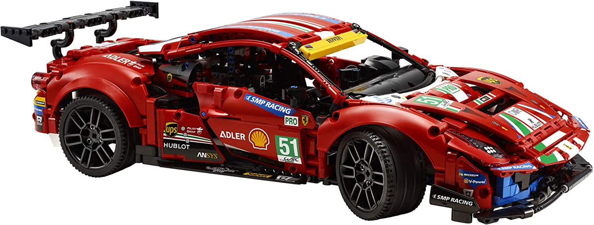 LEGO Technic Ferrari 488 GTE "AF Corse #51" 42125 Juego de construcción para adultos (1684 piezas)
