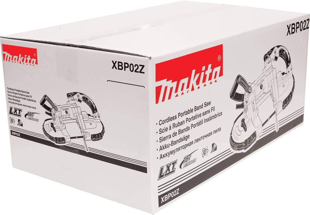 Makita XBP02Z 18V LXT Sierra de cinta portátil inalámbrica de iones de litio, solo herramienta - DIGVICE MX