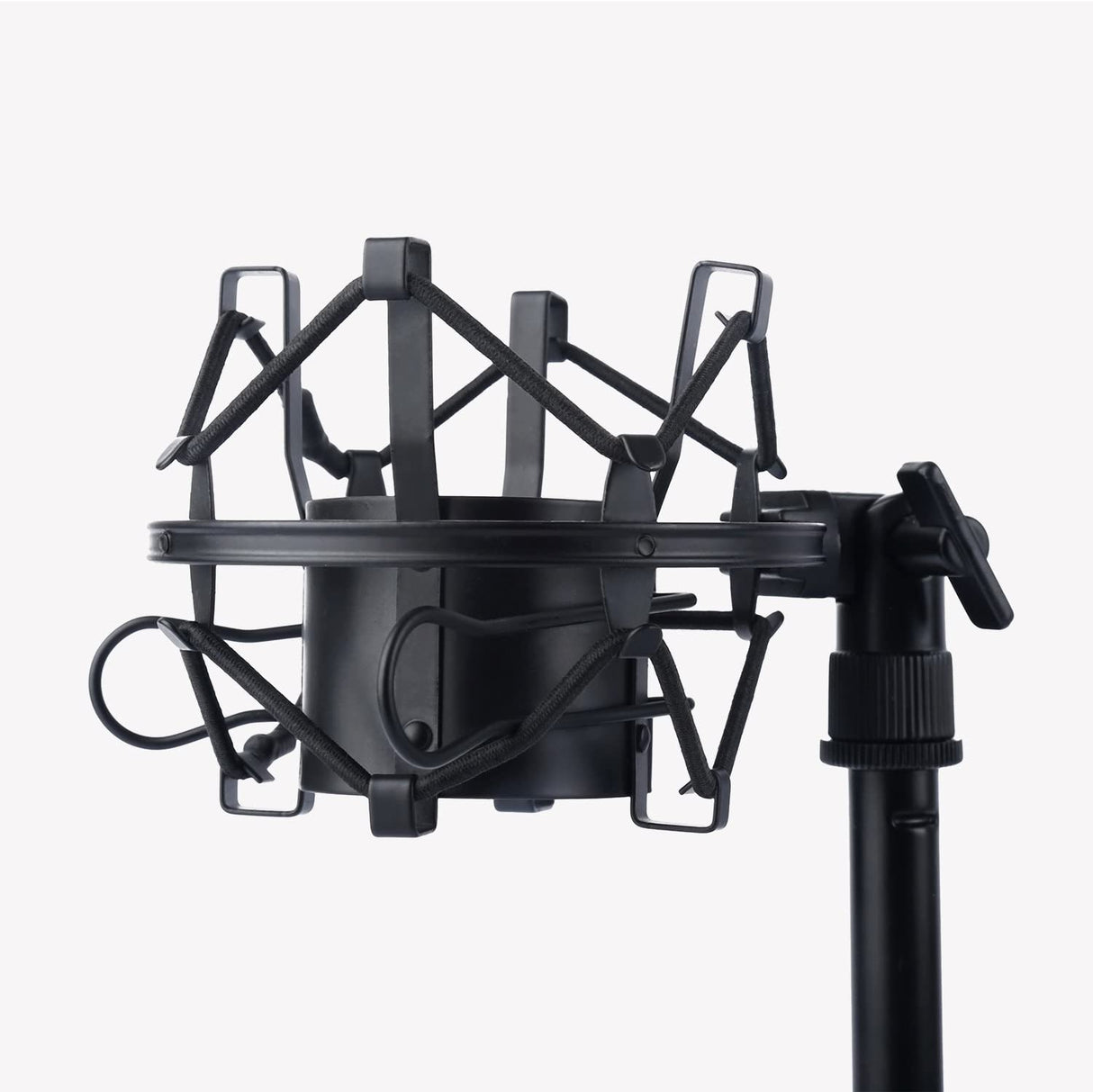 ZINGYOU - Micrófono de condensador, kit de micrófono BM-800 con brazo de tijera de suspensión de micrófono ajustable, soporte de choque de metal y filtro pop de doble capa para grabación y transmisión de estudio (dorado)