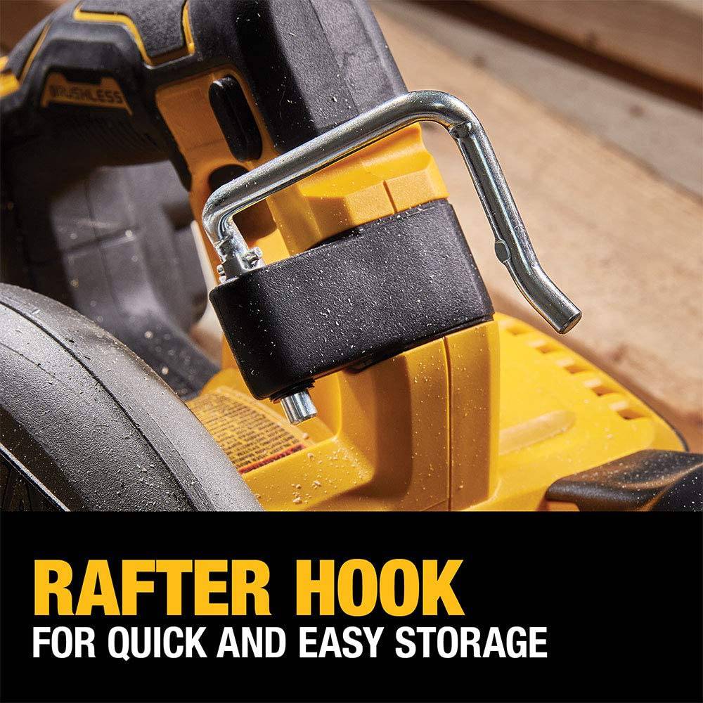 DEWALT FLEXVOLT ADVANTAGE 20V MAX* Sierra circular, 7-1/4 pulgadas, inalámbrica, solo herramienta (DCS573B) - DIGVICE MX