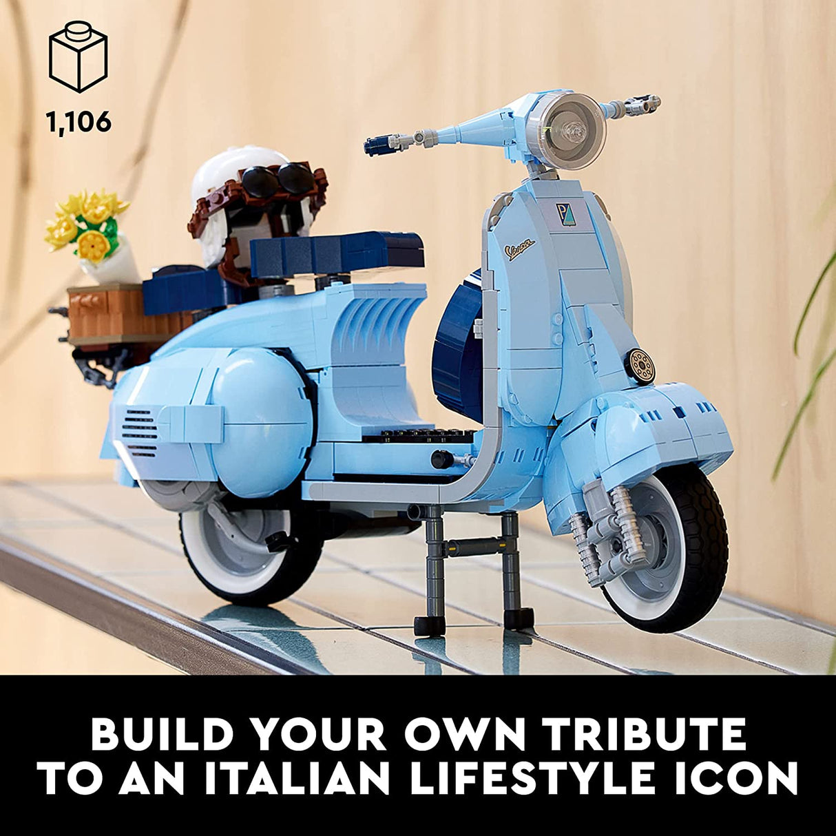 LEGO Icons Vespa 125 10298 (1107 piezas)