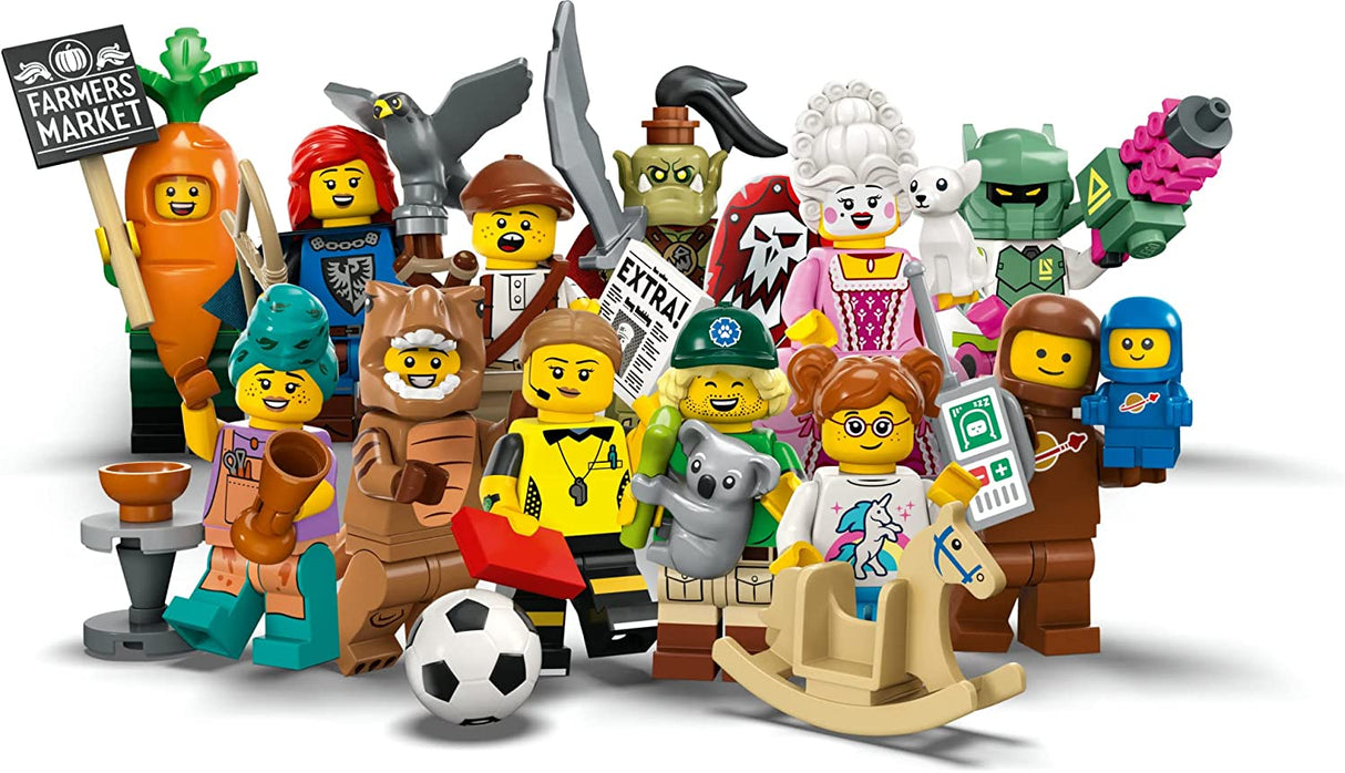 LEGO Minifigures Series 24 6-Pack 66733 Juego de juguetes de construcción para niños, niños y niñas a partir de 5 años