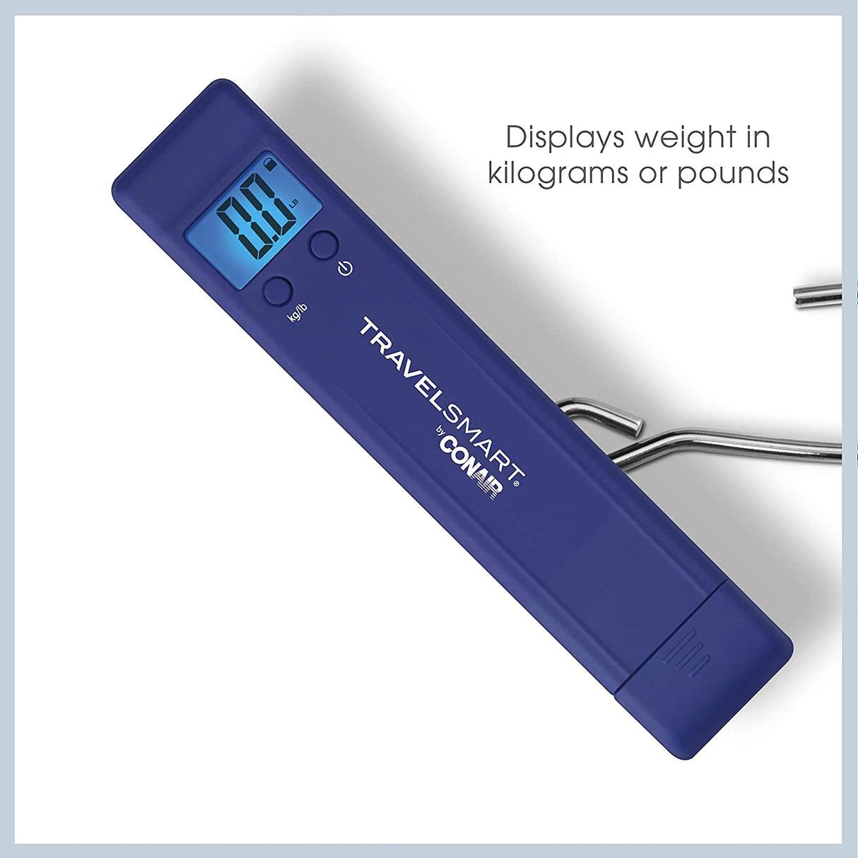 Conair - Báscula de equipaje digital compacta Travel Smart