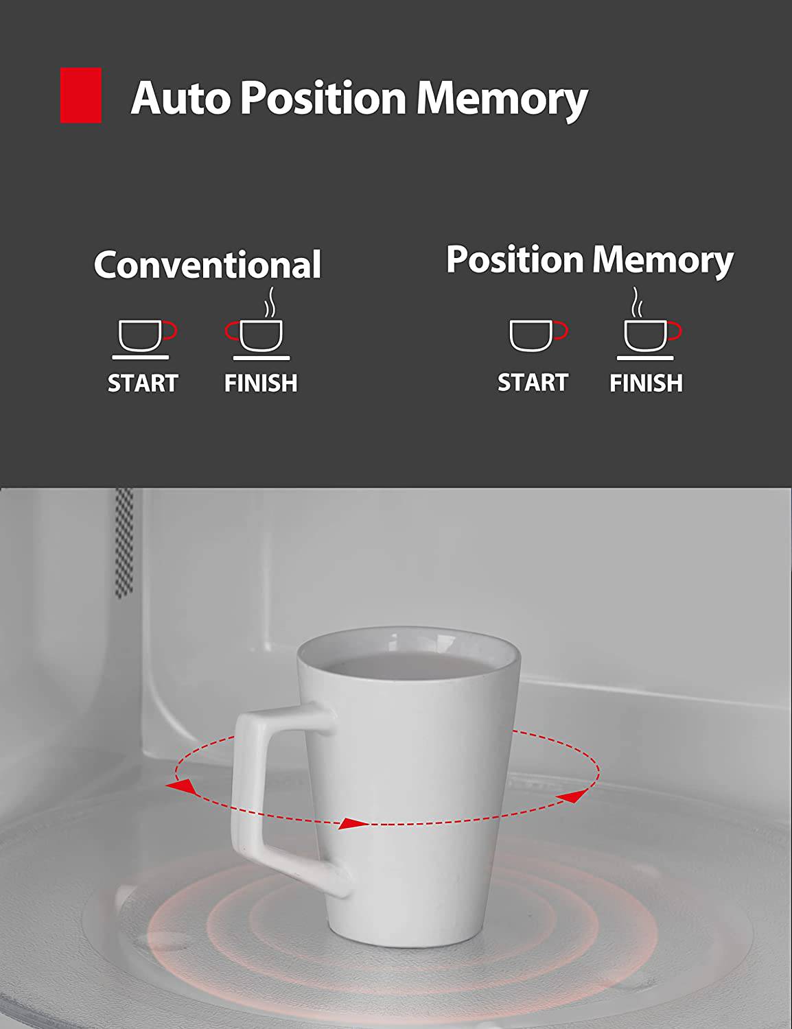 Toshiba - Horno de microondas ML2-EM62P(SS) con sensor de humedad incorporado, 6 menús preestablecidos automáticos, modo ECO, opción de encendido/apagado de sonido y función de memoria de posición 2.2 cu. pies, 1200 W, acero inoxidable - DIGVICE MX