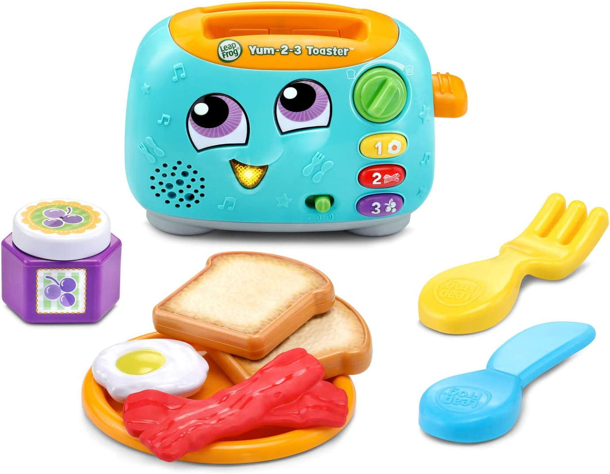 LeapFrog Tostadora Yum-2-3, verde azulado - 80-609800