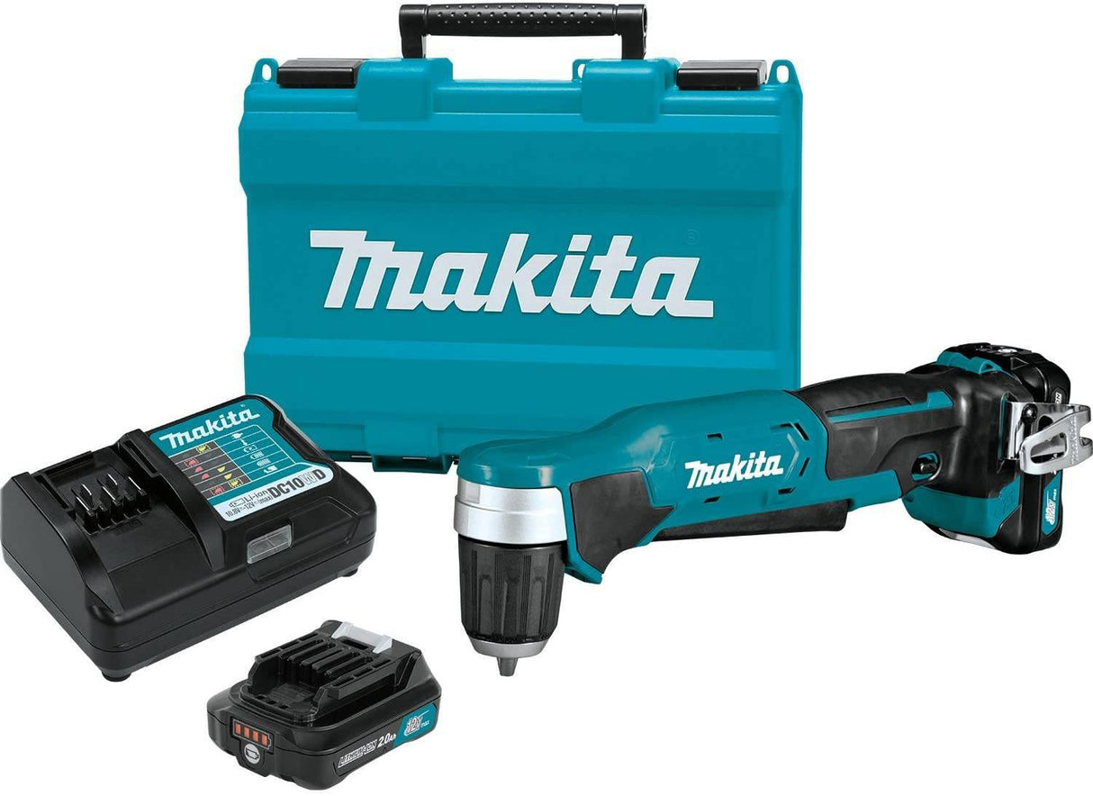 Makita AD04R1 12V max CXT Kit de taladro en ángulo recto, 3/8" - DIGVICE MX