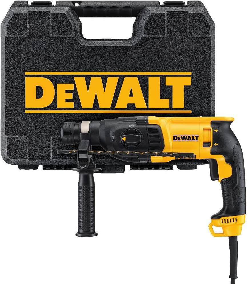 DEWALT Rotomartillo, SDS, empuñadura de pistola, 1 pulgada (D25133K) - DIGVICE MX