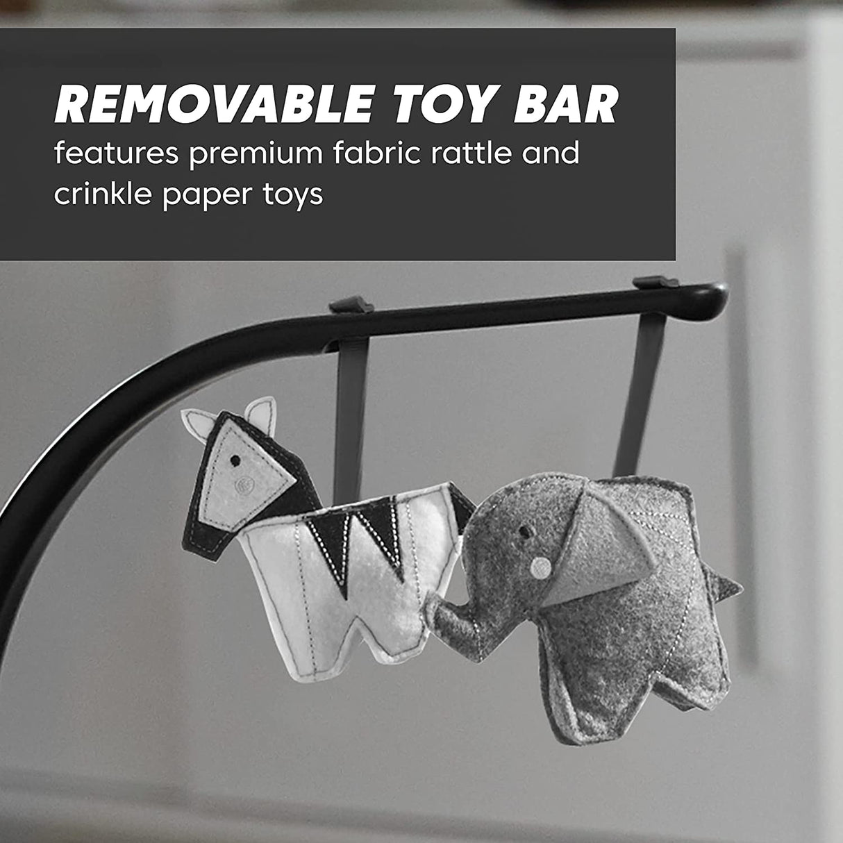 Baby Jogger City Sway Rocker, Grafito - DIGVICE MX