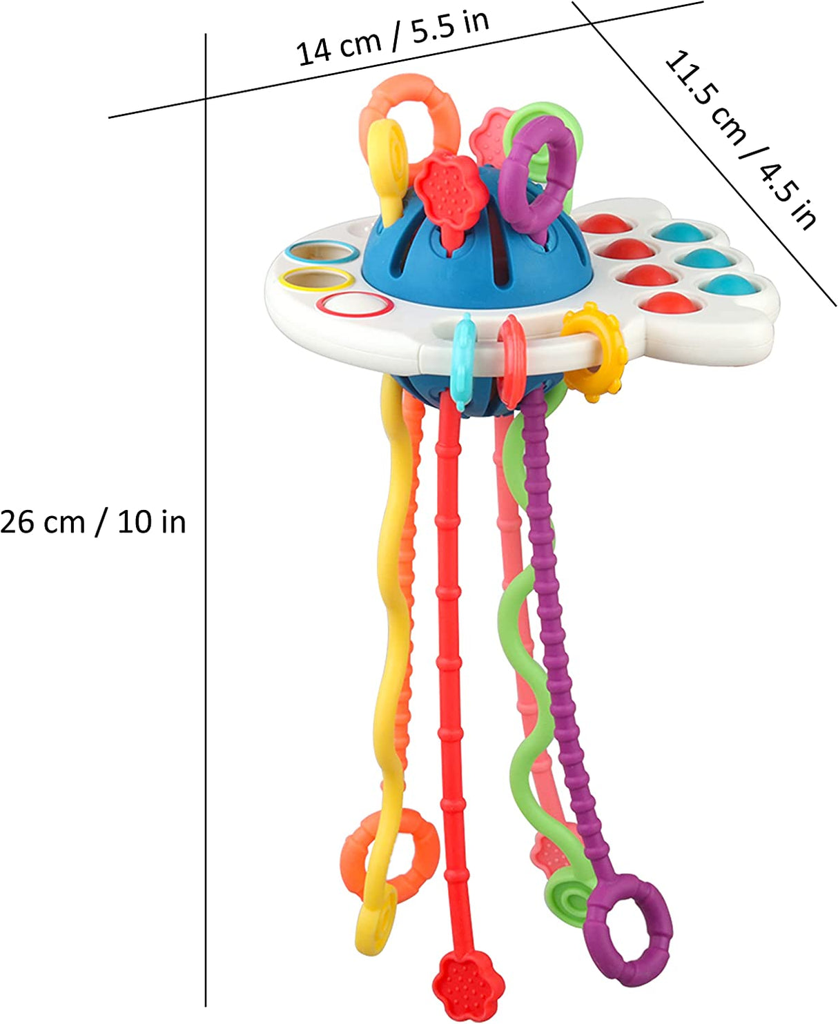 Juguetes sensoriales Montessori para bebés, Actividades educativas de aprendizaje - RCT222