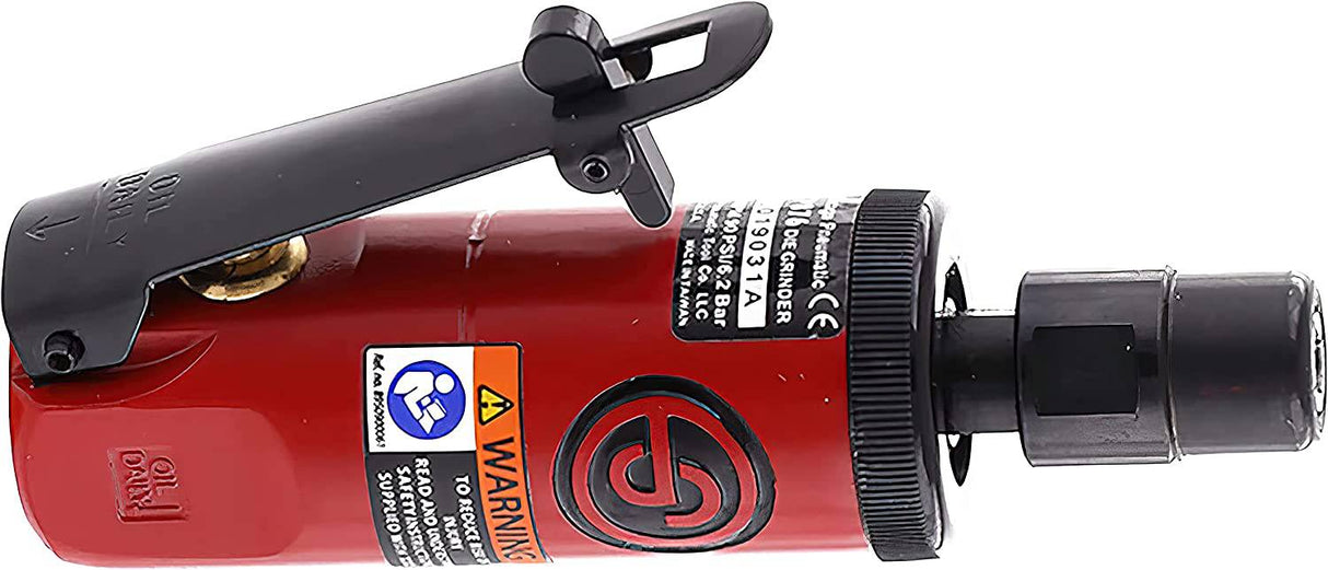 Chicago Pneumatic CP876-1/4 pulgadas (6 mm) Amoladora recta de aire, 0.3 HP / 220 W - 30000 RPM - DIGVICE MX