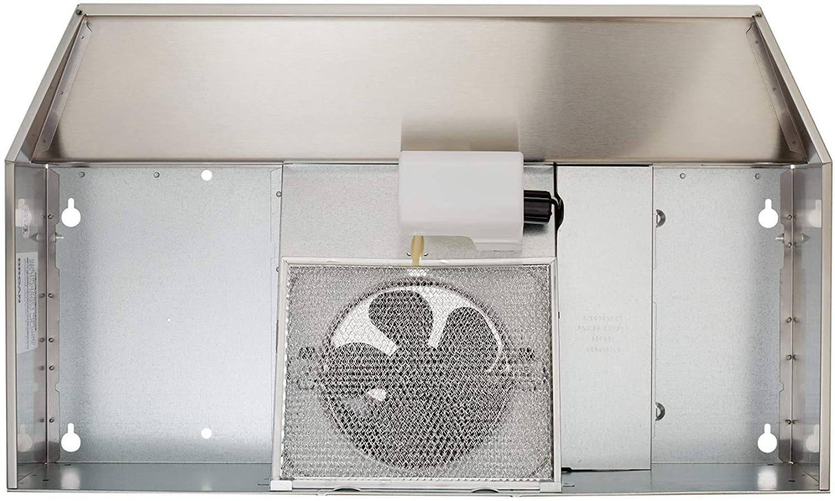 Broan-NuTone 423004 campana extractora para debajo del gabinete, 30 pulgadas, acero inoxidable - DIGVICE MX