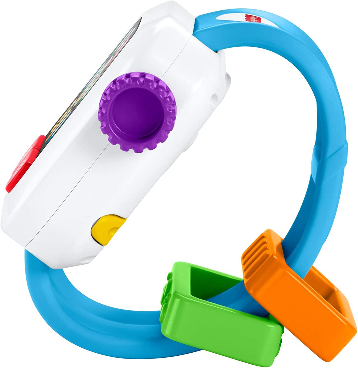 Fisher-Price Laugh & Learn Time to Learn Smartwatch, juguete de juego de roles temprano con música y luces para bebés y niños pequeños - GJW17