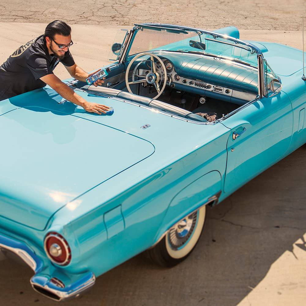 Chemical Guys MIC_292_08 Aplicadores de microfibra de grado premium, azul (paquete de 8)