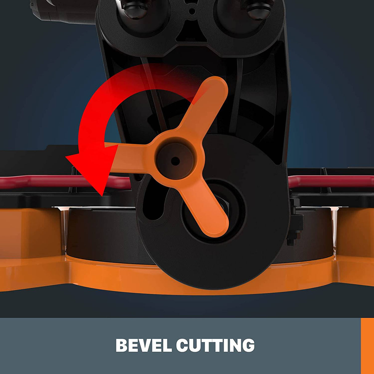 Worx WX845L.9 20V Power Share 7.25" sierra ingletadora compuesta deslizante inalámbrica (solo herramienta) - DIGVICE MX